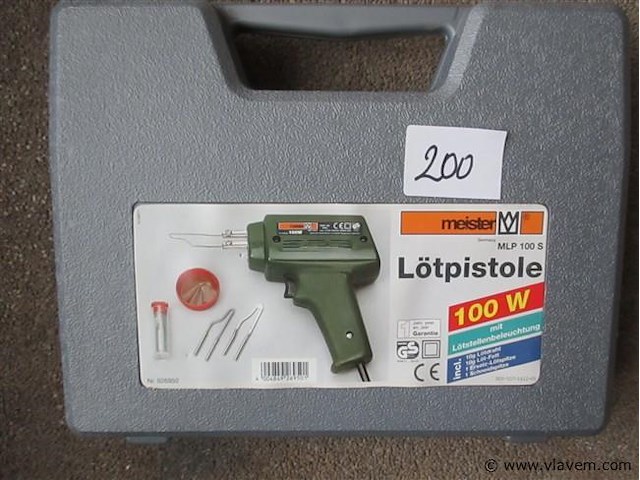 Soldeerpistool - afbeelding 1 van  2