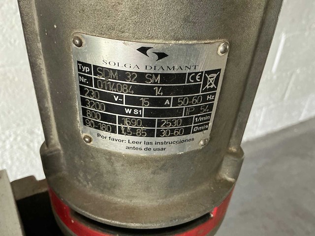 Solga diamant sdm32 sm kernboormachine - afbeelding 4 van  6