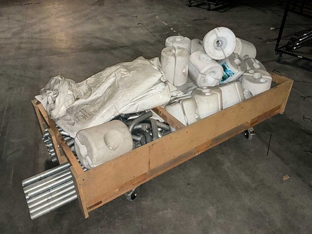 Solid green - partytent (2x) - afbeelding 2 van  6