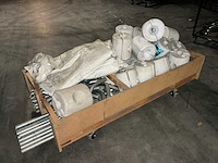 Solid green - partytent (2x) - afbeelding 2 van  6