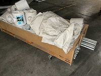 Solid green - partytent (2x) - afbeelding 3 van  6