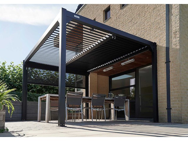 Solidcube - 3x3m - terrasoverkapping - terrace awning - afbeelding 2 van  9