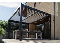 Solidcube - 4x4m - terrasoverkapping - afbeelding 1 van  9