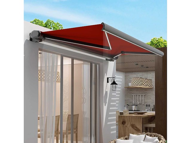 Solidcube - elektrische zonneluifel - 400 x 350cm - afbeelding 1 van  7