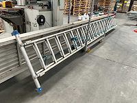 Solide 2-delige alu schuifladder (2x20)