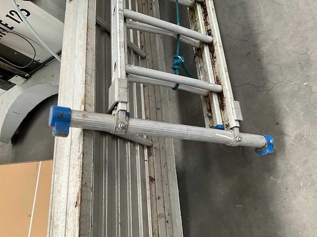 Solide 2-delige alu schuifladder (2x20) - afbeelding 4 van  6
