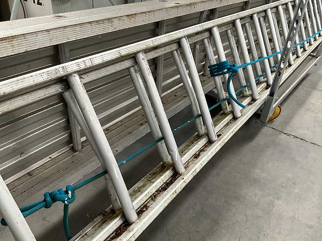 Solide 2-delige alu schuifladder (2x20) - afbeelding 5 van  6