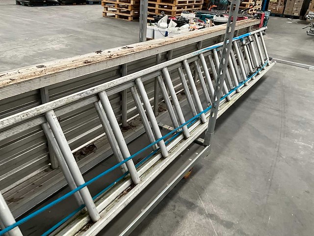 Solide 2-delige alu schuifladder (2x20) - afbeelding 6 van  6