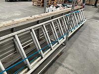 Solide 2-delige alu schuifladder (2x20) - afbeelding 6 van  6