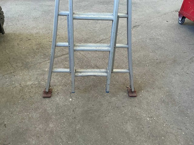Solide 2 x 12 2-delige schuifladder - afbeelding 2 van  4