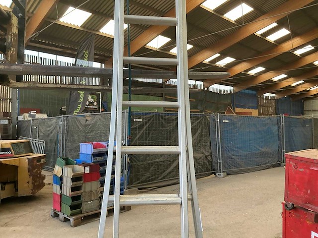 Solide 2 x 12 2-delige schuifladder - afbeelding 3 van  4