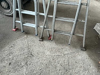 Solide 2x10 2 delige schuifladder (2x) - afbeelding 2 van  3