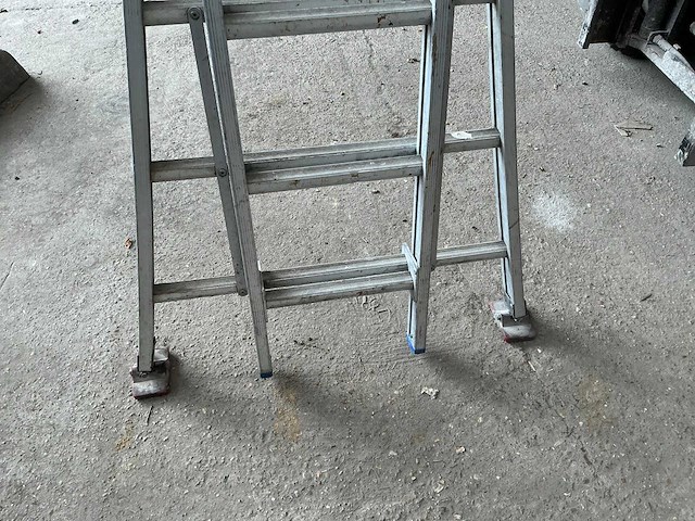 Solide 2x10 schuifladder - afbeelding 2 van  3