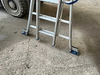 Solide 2x14 2 delige schuifladder - afbeelding 2 van  3