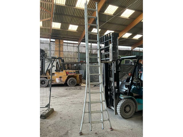 Solide 2x14 schuifladder - afbeelding 1 van  3