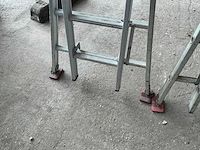 Solide 2x8 schuifladder (2x) - afbeelding 4 van  6