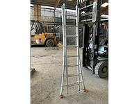 Solide 2x8 schuifladder - afbeelding 1 van  3