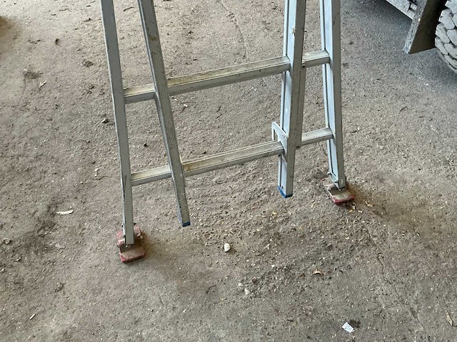 Solide 2x8 schuifladder - afbeelding 2 van  3