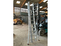Solide 3x10 aluminum schuifladder - afbeelding 1 van  4