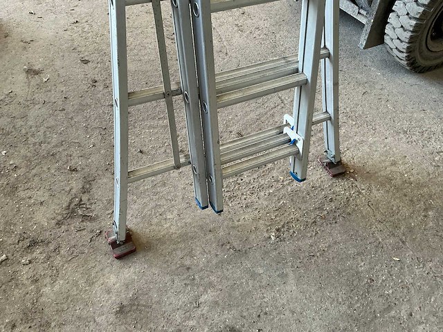 Solide 3x10 schuifladder - afbeelding 2 van  3