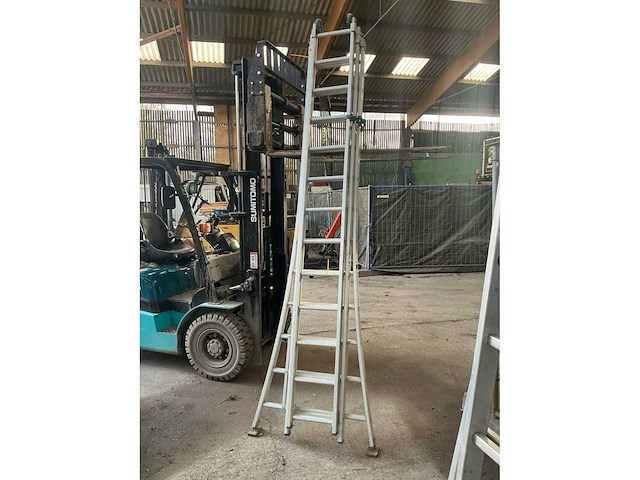 Solide 3x13 3 delige schuifladder - afbeelding 1 van  3