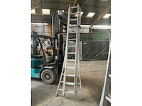 Solide 3x13 3 delige schuifladder - afbeelding 1 van  3