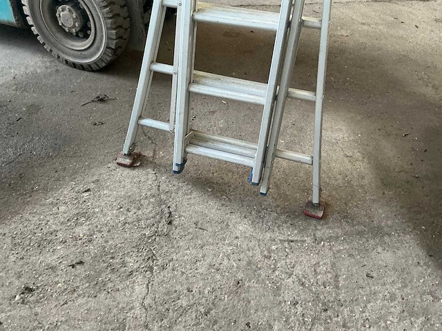 Solide 3x13 3 delige schuifladder - afbeelding 2 van  3