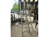 Solide aluminium diverse trapladder (2x) - afbeelding 2 van  4