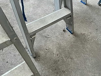 Solide aluminium diverse trapladder (3x) - afbeelding 6 van  9
