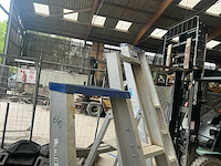 Solide aluminium diverse trapladder (3x) - afbeelding 8 van  9