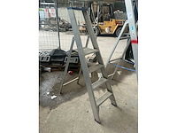Solide aluminium diverse trapladder (3x) - afbeelding 3 van  4