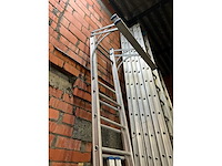 Solide aluminium hangladders 3m (2x) - afbeelding 3 van  5