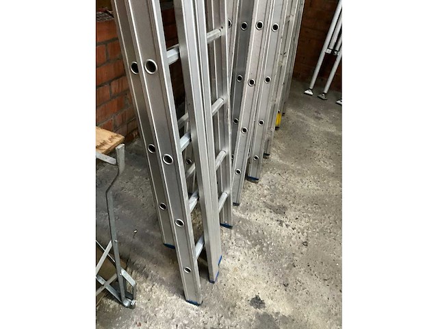 Solide aluminium hangladders 3m (2x) - afbeelding 5 van  5