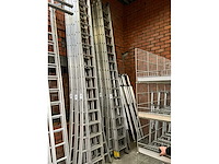 Solide aluminium ladder 3x16 - afbeelding 4 van  4