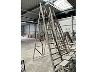 Solide aluminium trap (2x) - afbeelding 2 van  4