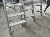 Solide aluminium trapladder (3x) - afbeelding 2 van  4