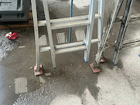 Solide c 2x8 aluminium schuifladder (2x) - afbeelding 2 van  6