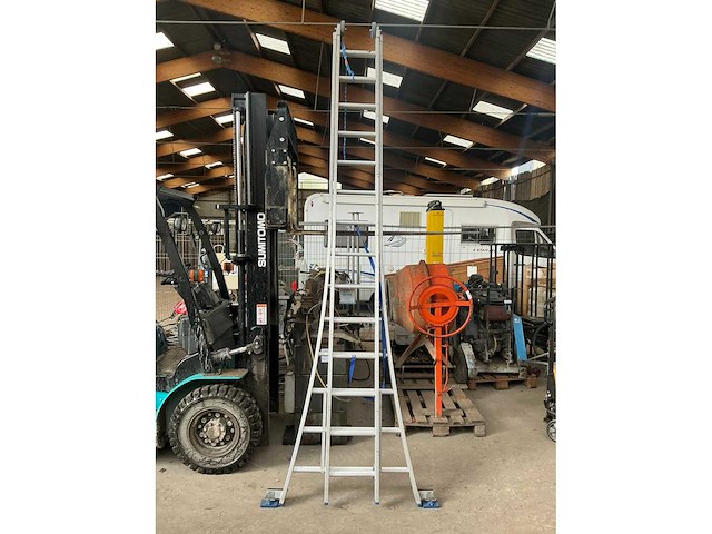 Solide c2x14 2 delige schuifladders (3x) - afbeelding 1 van  5