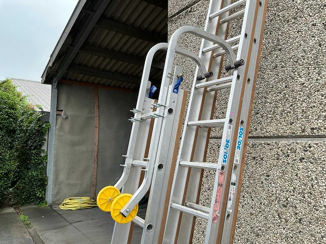 Solide dl12 3-delige dakladder - afbeelding 3 van  6