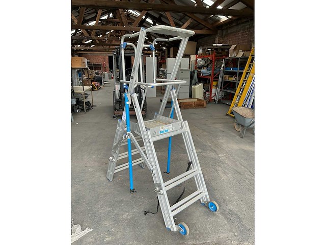 Solide pir0406 uitschuifbare platformladder - afbeelding 2 van  7