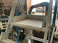 Solide pir0710 opvouwbare uitschuifbare bordesladder - afbeelding 3 van  8