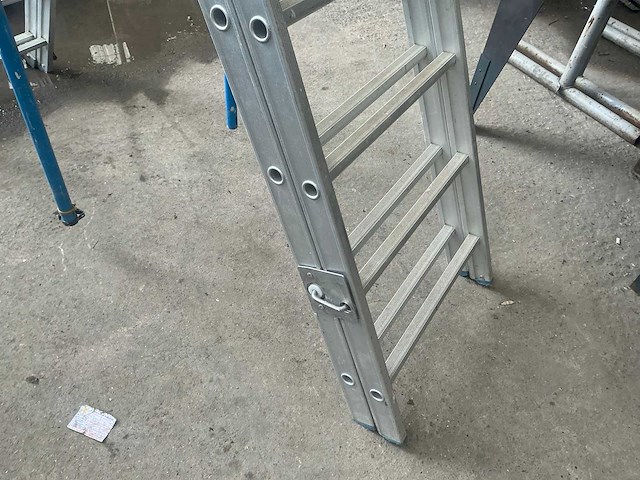Solide pir0710 uitschuifbare platformladder - afbeelding 2 van  8