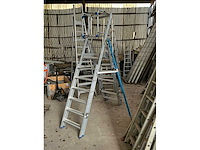 Solide pir0710 uitschuifbare trapladder - afbeelding 1 van  7