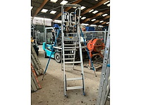 Solide pir0710 uitschuifbare trapladder - afbeelding 2 van  7
