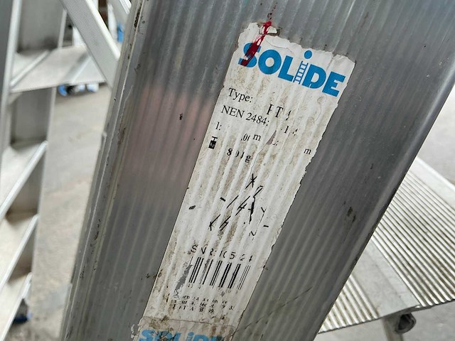 Solide pt 4 aluminium trapladder (2x) - afbeelding 6 van  6