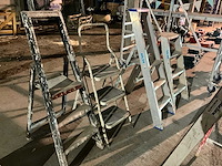 Solide vouwladder (4x) - afbeelding 1 van  2