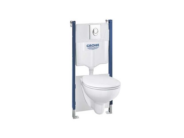 Solido bau start wandhangend toiletpakket - grohe white - afbeelding 1 van  1
