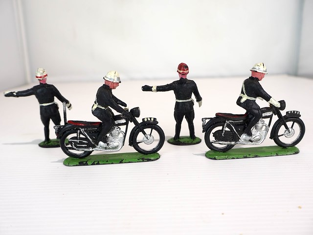 Solido belge verkeerspolitie (x4) - afbeelding 5 van  6
