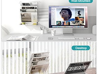 Solinxe documentenhouder acryl 5 vakken staand-hangend - afbeelding 1 van  4