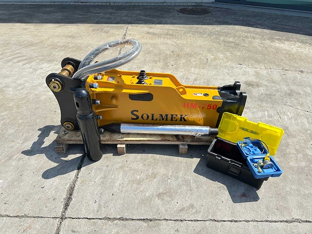 Solmek - 2025 - hm-750 - hydraulische hamer - afbeelding 1 van  11